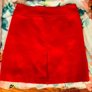 Red Loft skirt size 4